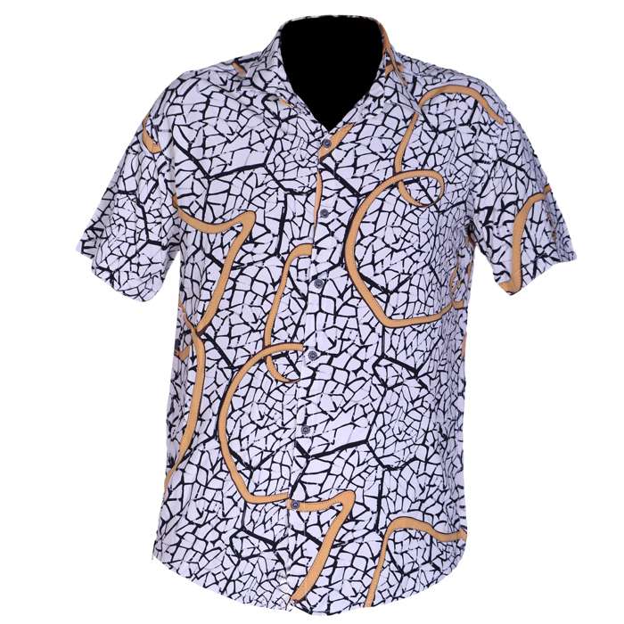 پیراهن آستین کوتاه مردانه مدل D8