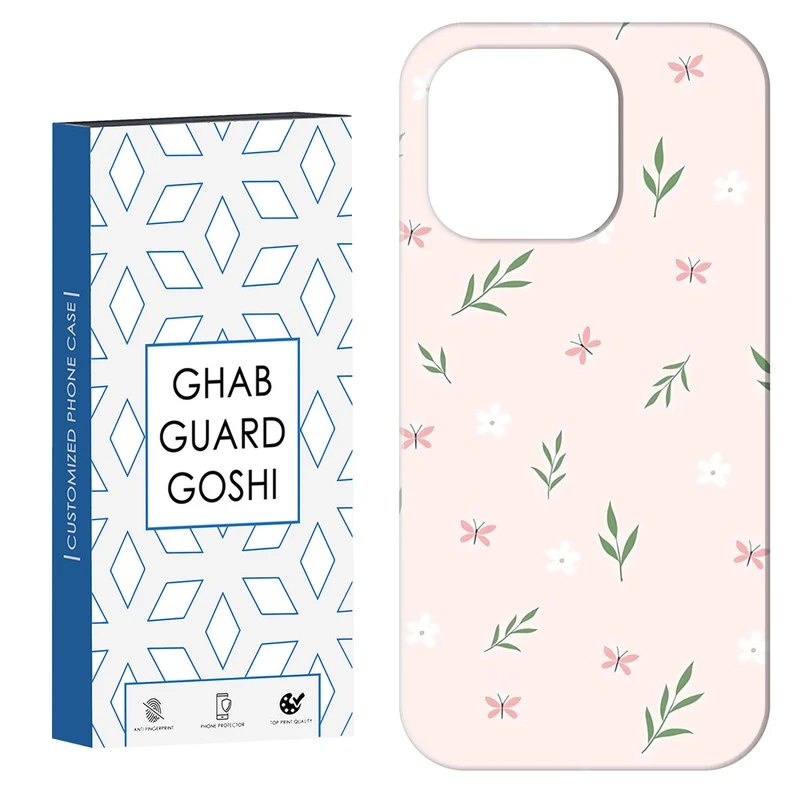 کاور قاب گارد گوشی طرح گل ریز کد Dimo-056 مناسب برای گوشی موبایل اپل  IPHONE 16 PRO MAX   