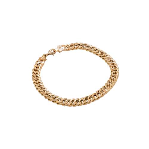 دستبند زنجیری طلا 18 عیار زنانه الی گالری مدل کارتیه