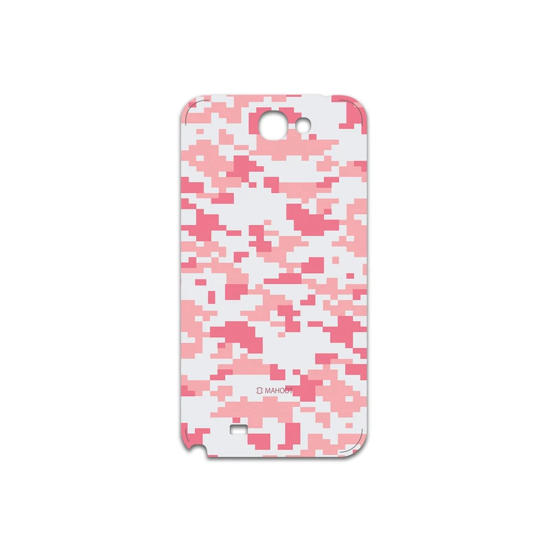 برچسب پوششی ماهوت مدل Army-Pink-pixel مناسب برای گوشی موبایل سامسونگ Galaxy Note 2