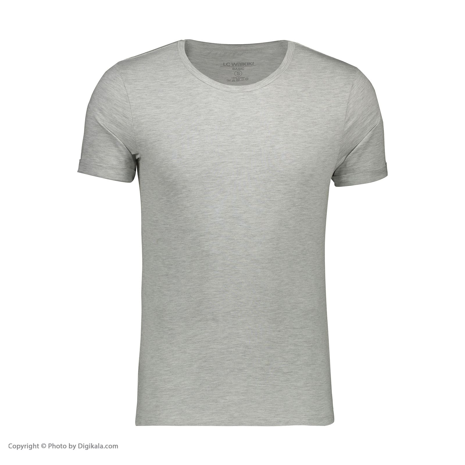 تی شرت مردانه ال سی وایکیکی مدل W129994Z8-LAK -  - 5