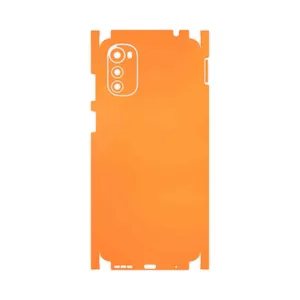 MAHOOT Matte-Orange-FullSkin Cover Sticker for Motorola Moto E32s