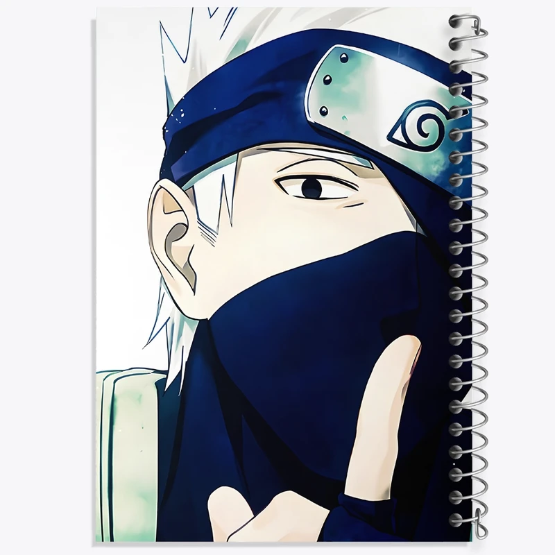 دفتر ژورنال نویسی 50 برگ خندالو مدل نقطه ای طرح انیمه ناروتو (Naruto) کد F1348