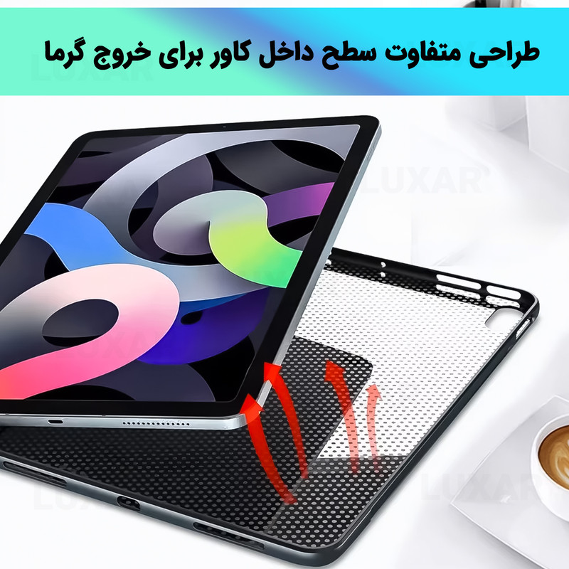کاور لوکسار مدل Blackern مناسب برای تبلت شیائومی Redmi Pad SE 11inch