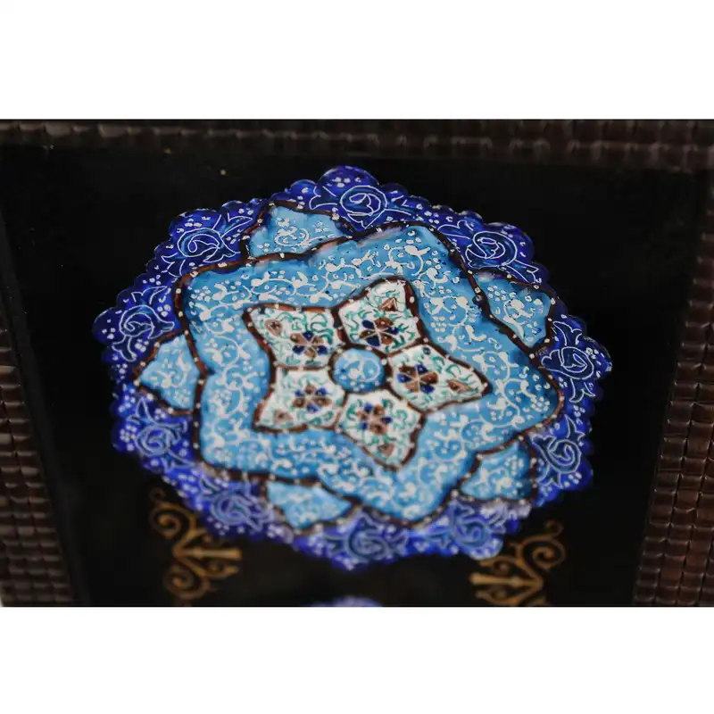 تابلو میناکاری مدل فیروزه کد 101