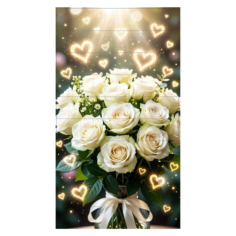 برچسب مدل گل کد 8000