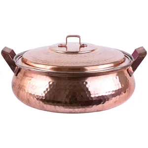 ماهیتابه مسی سنونی سایز 2 قطر 22 سانتیمتر مدل 02- 05