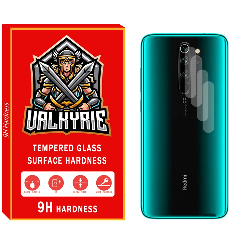 محافظ لنز دوربین والکری مدل SD_XIA مناسب برای گوشی موبایل شیائومی NOTE 8 PRO بسته ی چهار عددی