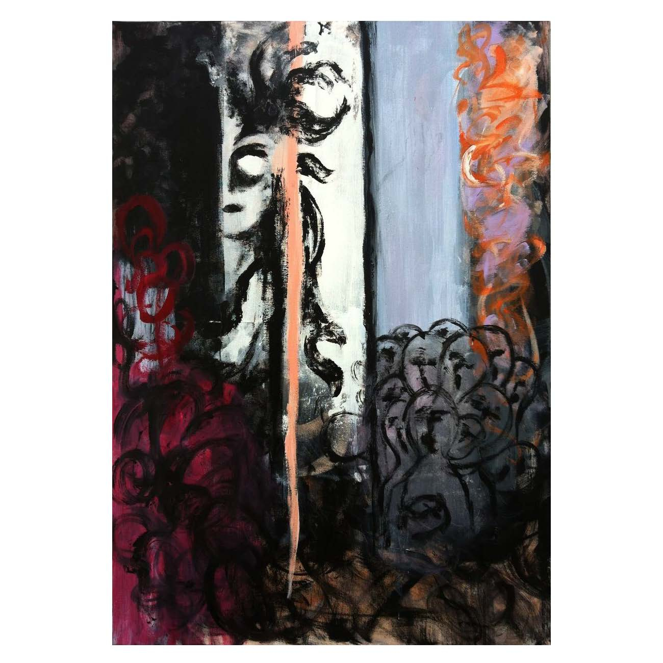 تابلو نقاشی اکریلیک مدل مدرن کد 10