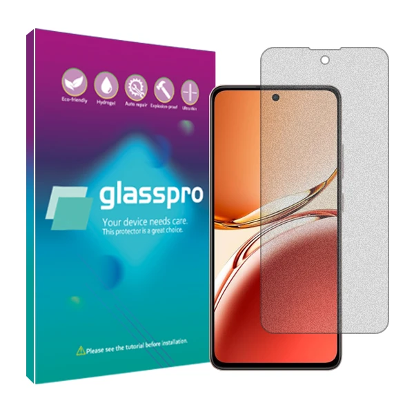 محافظ صفحه نمایش مات گلس پرو مدل Resistant‌ مناسب برای گوشی موبایل اوپو Reno12 F