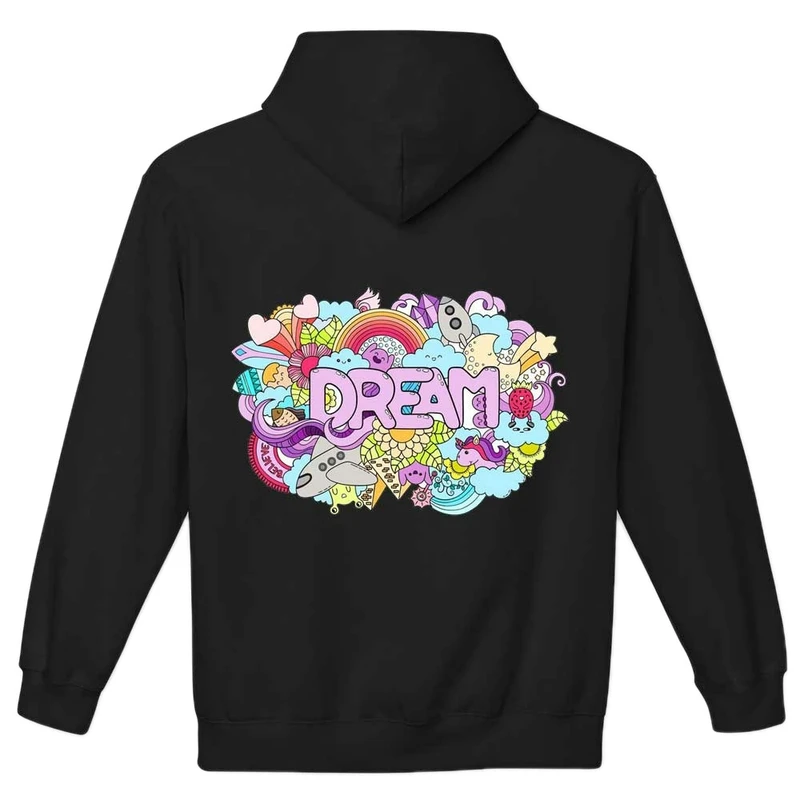 هودی مردانه مدل رویا و هدف کد 566