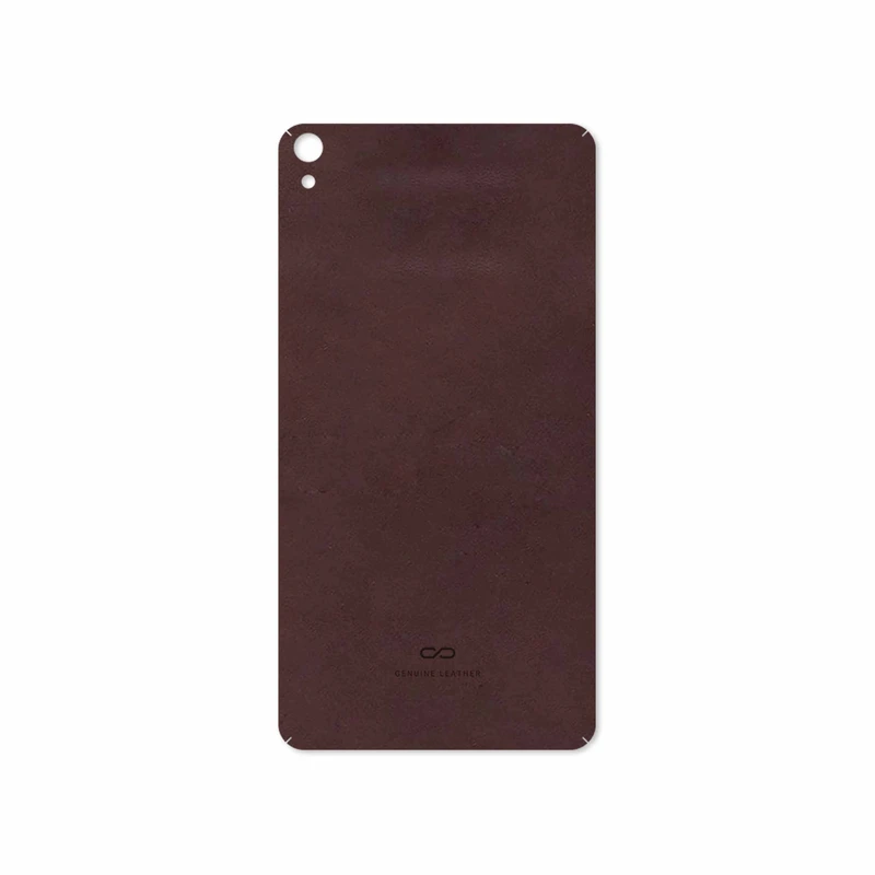 برچسب پوششی ماهوت مدل Matte-Dark-Brown-Leather مناسب برای تبلت لنوو Phab B1 2015