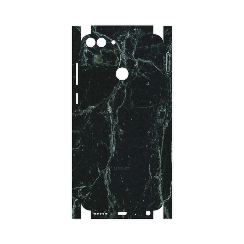 برچسب پوششی ماهوت مدل Graphite-Green-Marble-FullSkin مناسب برای گوشی موبایل هوآوی P Smart