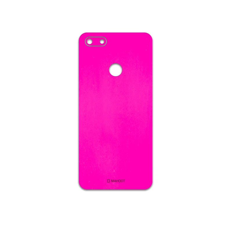 برچسب پوششی ماهوت مدل Phosphorus-Pink مناسب برای گوشی موبایل موتورولا Moto e6 Play