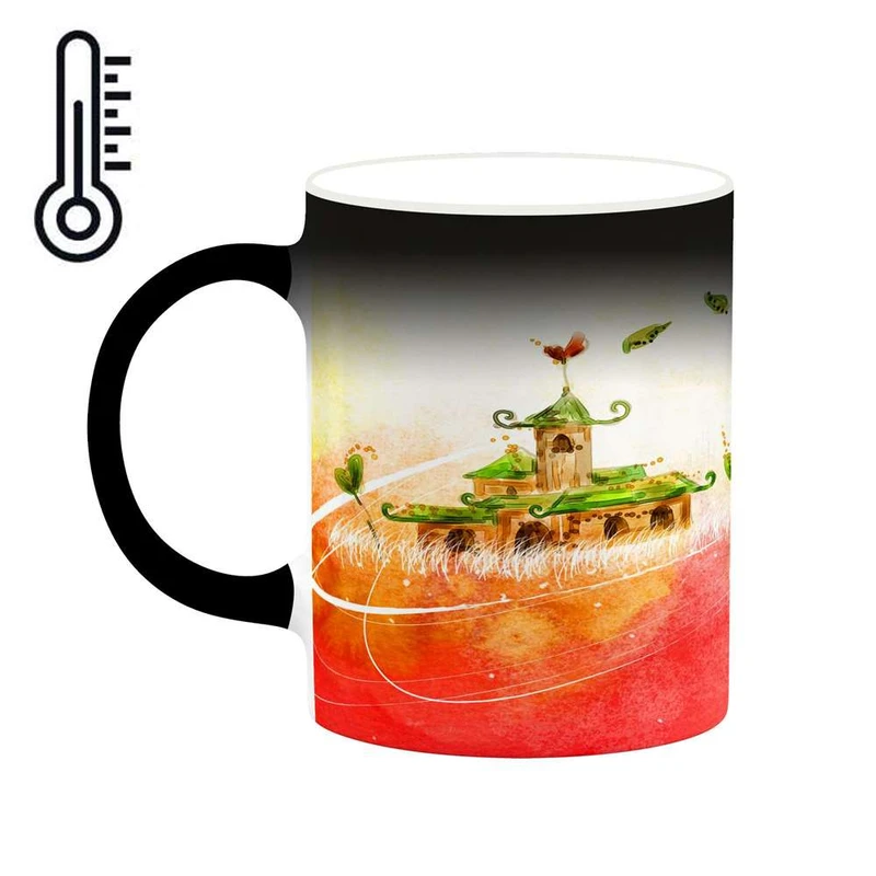 ماگ حرارتی کاکتی مدل دنیای فانتزی کد mgh18616