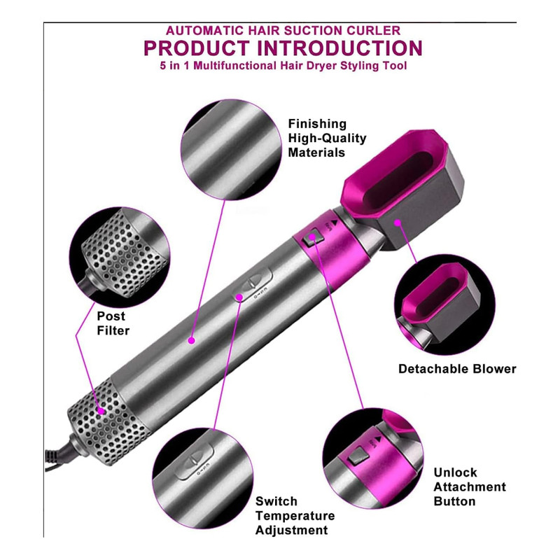 سشوار حرفه ای 1200 وات مدل T150-air-rap