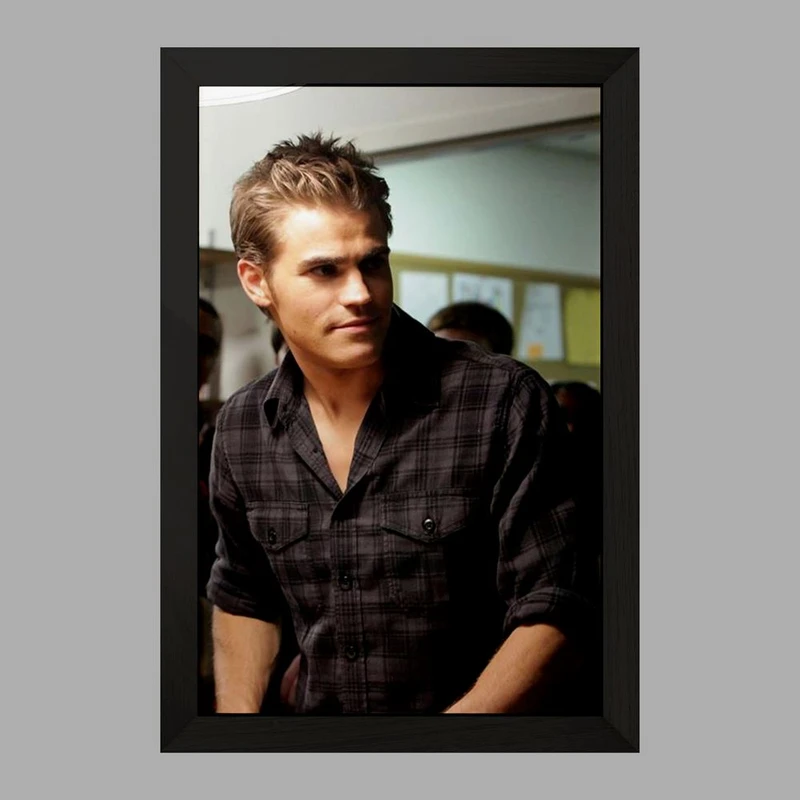 تابلو خندالو مدل استفان سالواتوره خاطرات یک خون آشام  The Vampire Diaries  کد 23686