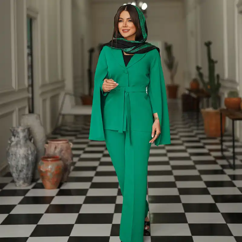 ست کت و شلوار زنانه السانا مدل بارلی کد 141221