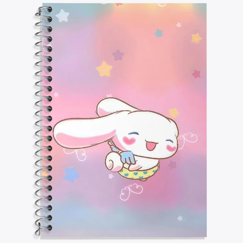 دفتر نت موسیقی 50 برگ خندالو طرح سینامونرول هلو کیتی کد N4771