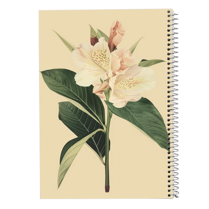 دفتر مشق 50 برگ مدوپد مدل گل کد DF13965