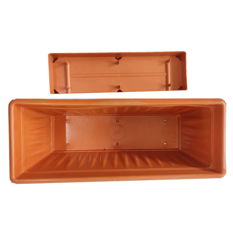 گلدان مدل پلاستیکی مستطیلی کد Sh36