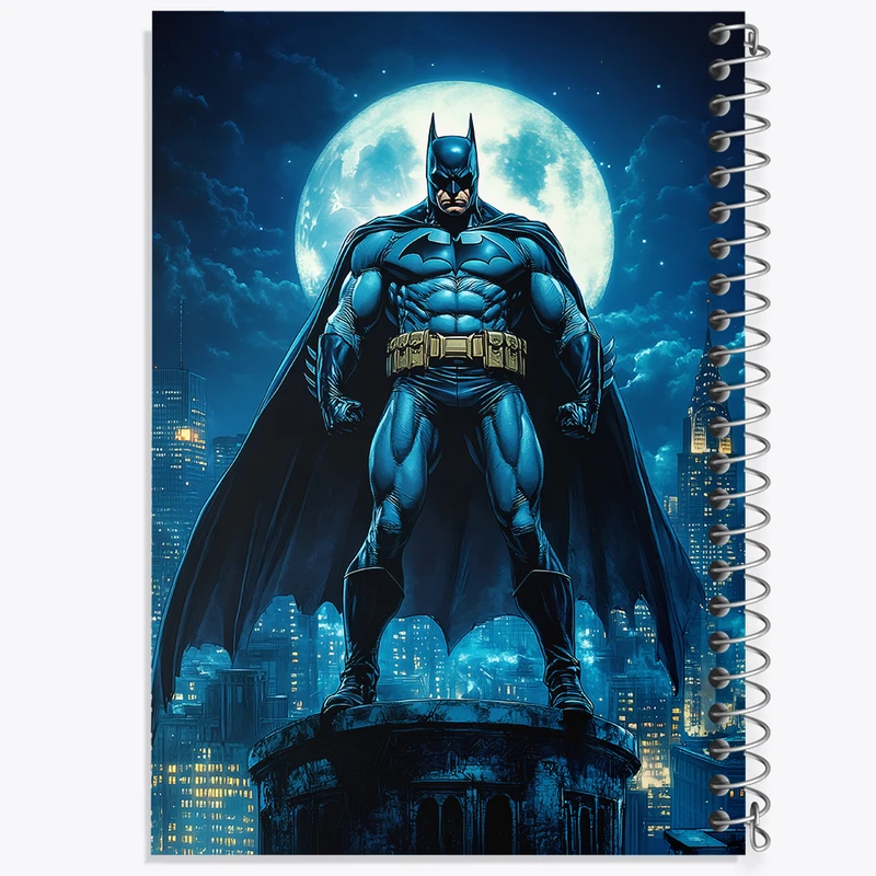 دفتر ژورنال نویسی 50 برگ خندالو مدل نقطه ای طرح بتمن (Batman) کد F5286