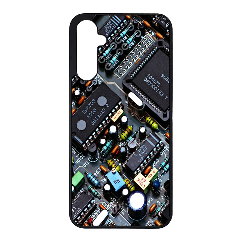 کاور قاب گارد هوم طرح بورد الکترونیکی مناسب برای گوشی موبایل سامسونگ galaxy a35