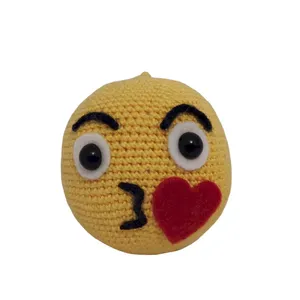جاکلیدی بافتنی مدل ایموجی  کد 90005