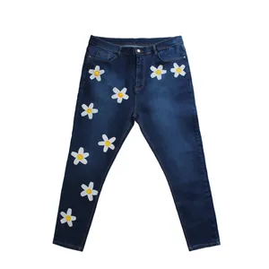 شلوار جین زنانه مدل بابونه 20