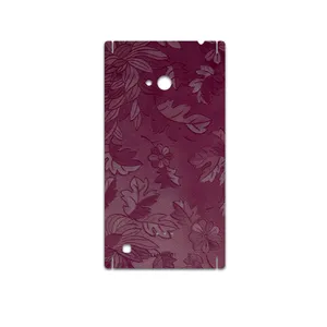 MAHOOT Red-Wildflower Cover Sticker for Nokia Lumia 720