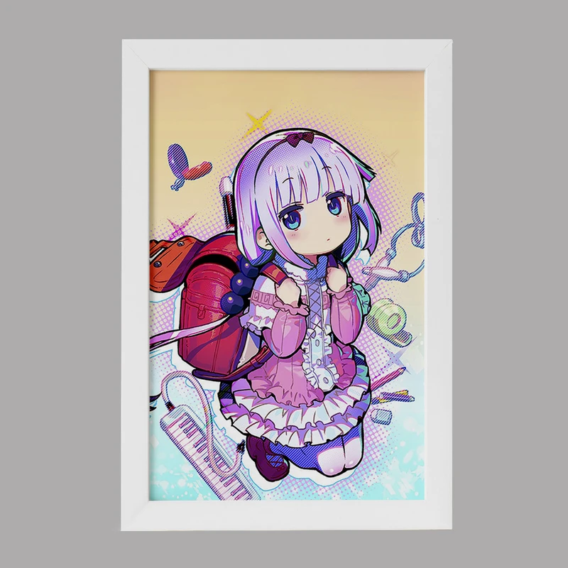 تابلو خندالو مدل کانا انیمه اژدهای خدمتکار کوبایاشی کد 36304