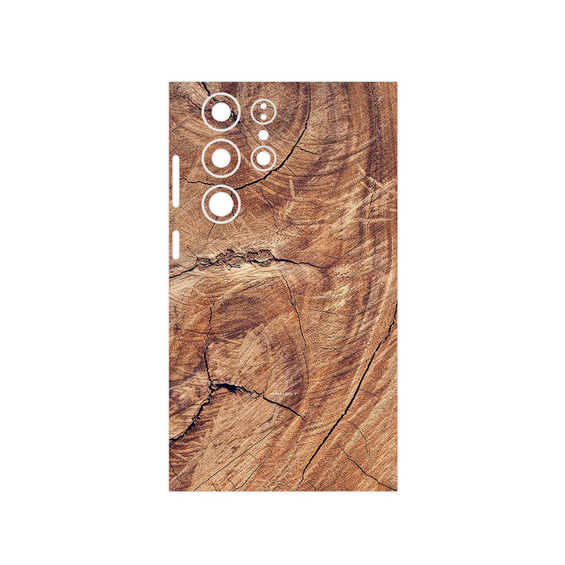 برچسب پوششی ماهوت مدل Wood Texture 5 مناسب برای گوشی موبایل سامسونگ Galaxy S23 Ultra