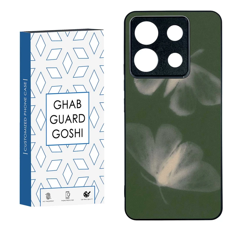 کاور قاب گارد گوشی طرح پروانه کد TPU-167 مناسب برای گوشی موبایل شیائومی  REDMI NOTE 13 PRO 5G  