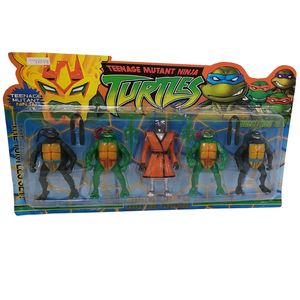 نقد و بررسی اکشن فیگور طرح لاکپشت های نینجا مدل Ninja-2628c بسته 5 عددی توسط خریداران