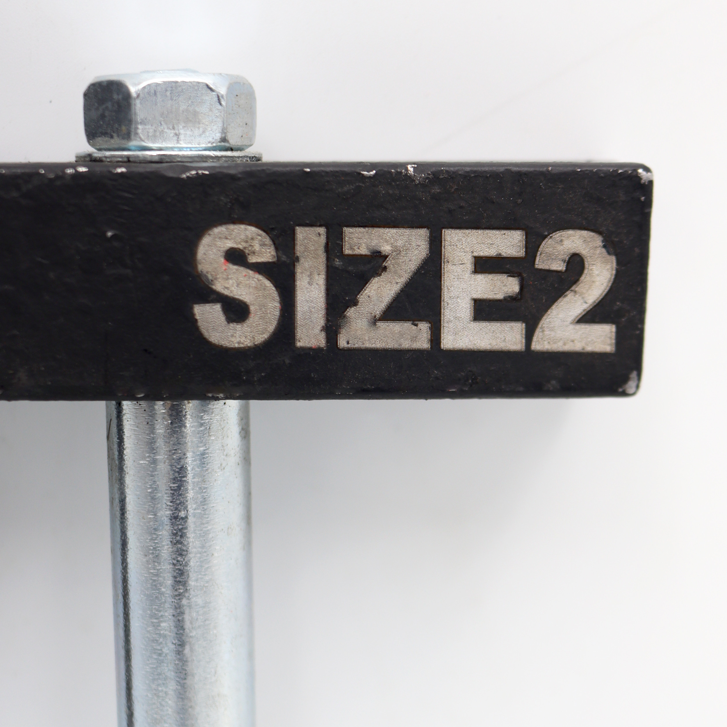 پولی کش دو شاخ مدل الفنت کد YP-NAKHONI-02 سایز 2 اینچ