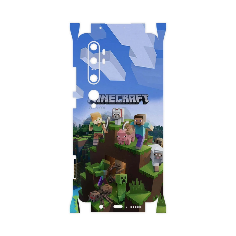 برچسب پوششی ماهوت مدل Minecraft-Game-FullSkin مناسب برای گوشی موبایل شیائومی MI Note 10 Pro