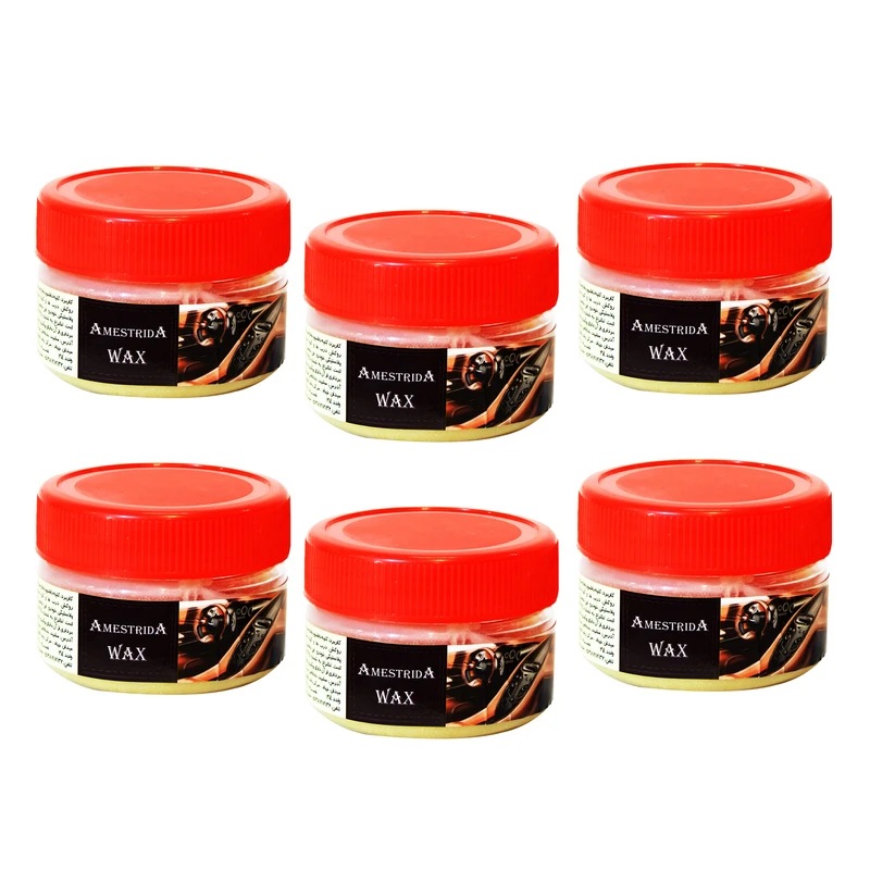 واکس داشبورد آمستریدا مدل xid08 حجم 65 میلی لیتر بسته 6 عددی