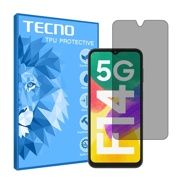 محافظ صفحه نمایش حریم شخصی تکنو مدل HyPRV مناسب برای گوشی موبایل  سامسونگ Galaxy F14