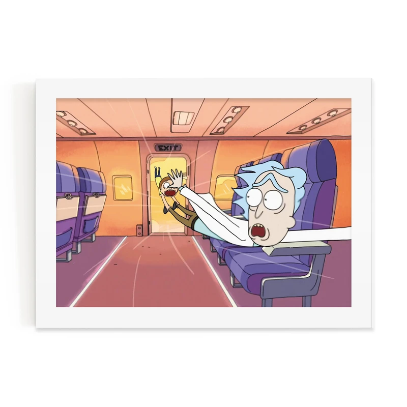 تابلو مدل Rick And Morty کد RF-5020