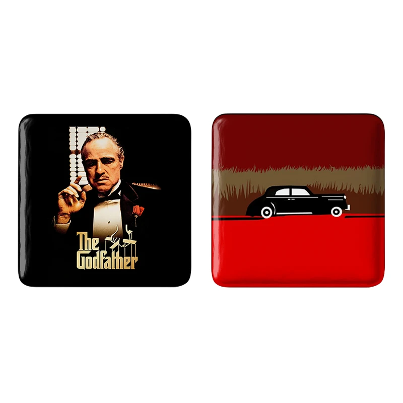 مگنت خندالو طرح پدرخوانده The Godfather کد 1015410148 مجموعه 2 عددی