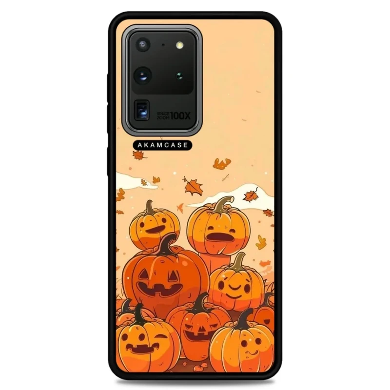 کاور آکام مدل AMC-WSGS20U-PUMPKIN-4 مناسب برای گوشی موبایل سامسونگ Galaxy S20 Ultra