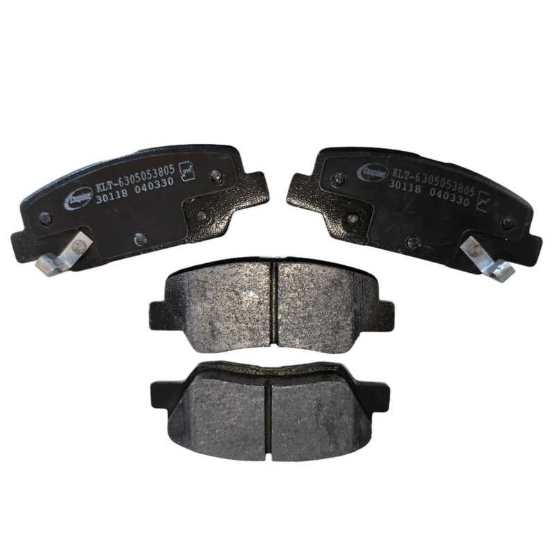 لنت ترمز عقب کاسپین مدل 30118 دو جفت مناسب برای پژو 206، رانا، رانا پلاس، پژو 206 صندوق دار