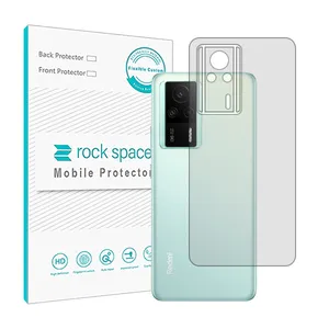 Transparent Rockspace HyGEL phone back protector suitable for Xiaomi Redmi K60E mobile phone