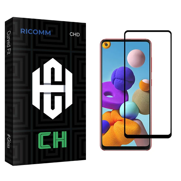 محافظ صفحه نمایش مات ریکام مدل CH glass مناسب برای گوشی موبایل سامسونگ Galaxy A21s