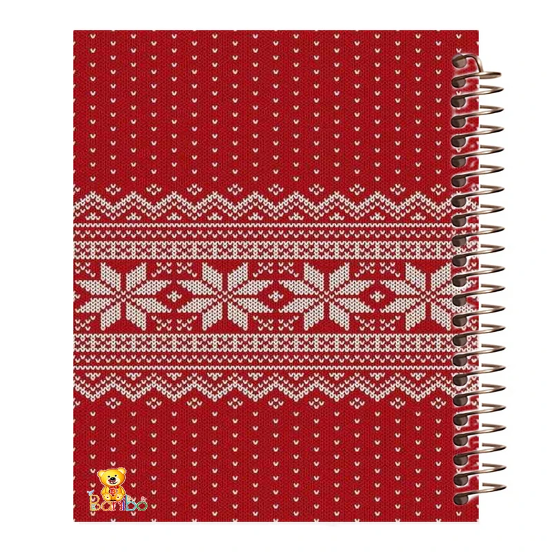 دفتر مشق 100 برگ بانیبو طرح کریسمس  کد 491