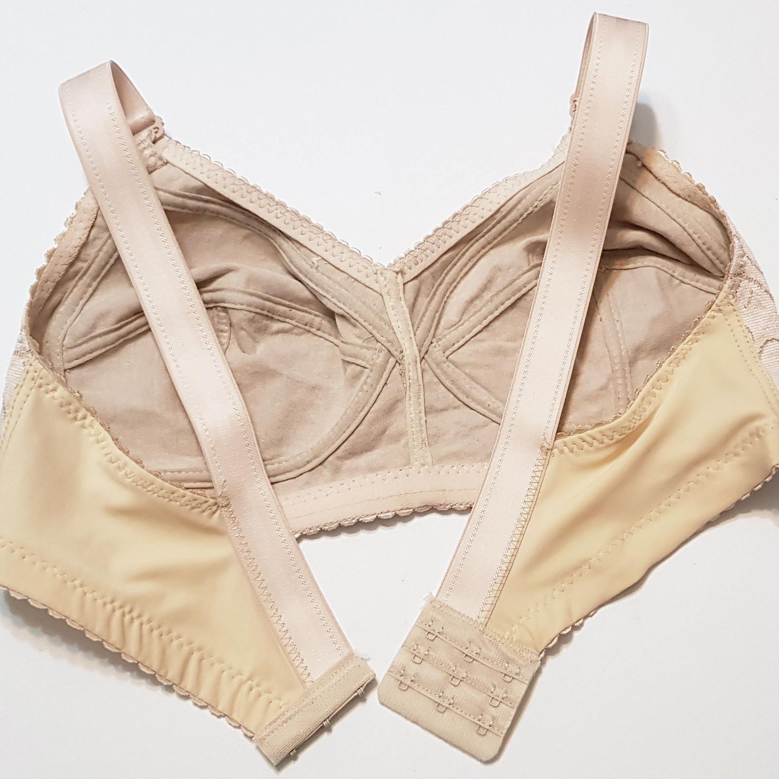 سوتین زنانه ماییلدا مدل بدون فنر کد 5053 رنگ کرم -  - 5