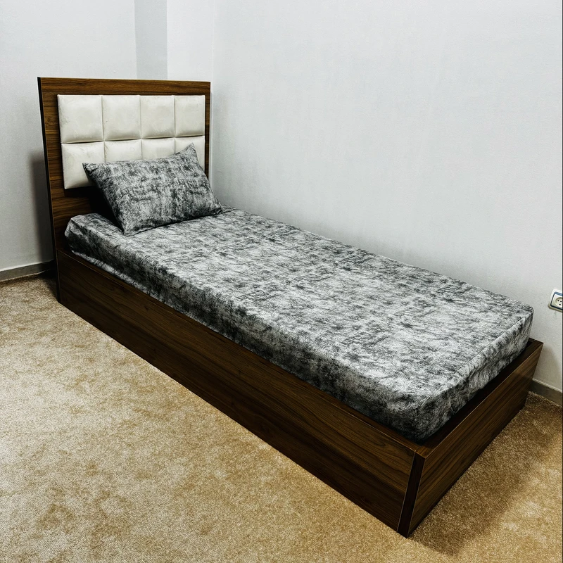 سرویس ملحفه ناتوسا مدل پتینه کد 120 یک نفره دو تکه