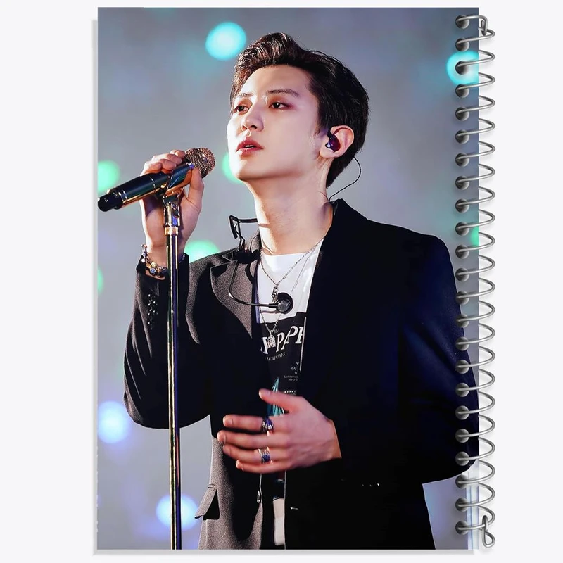 دفتر نقاشی 50 برگ خندالو مدل پارک چانیول گروه اکسو EXO کد 13320