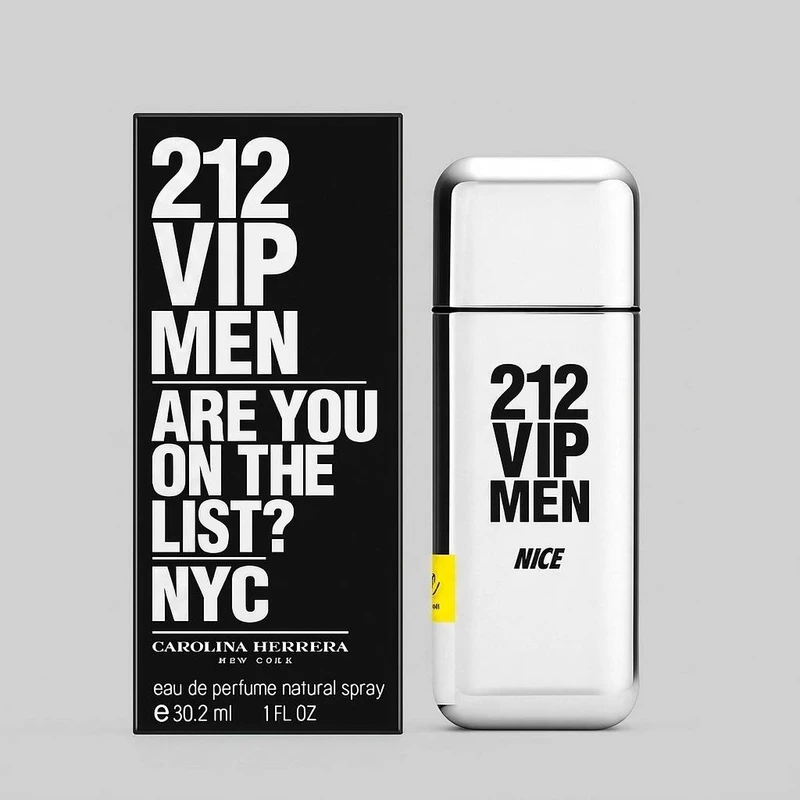 عطر جیبی مردانه نایس مدل 212 -VIP با رایحه گرم حجم 32 میلی‌لیتر