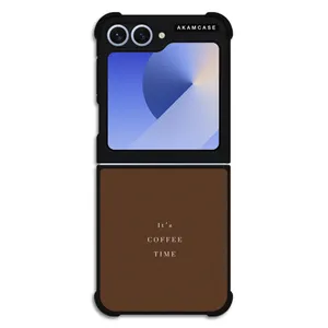 AKAM AMC-WSGZFLIP6-COFFEE-9 Cover For Samsung Galaxy Z Flip 6